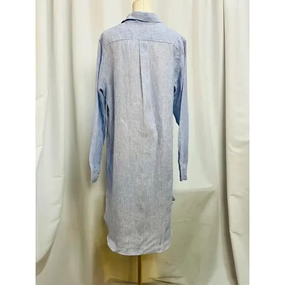 NWT! Pour Les Femmes Linen Shirt Dress Light Blue LARGE - www.rajagirimanappuram.com NWT! Pour Les Femmes Linen Shirt Dress Light Blue LARGE - www.rajagirimanappuram.com